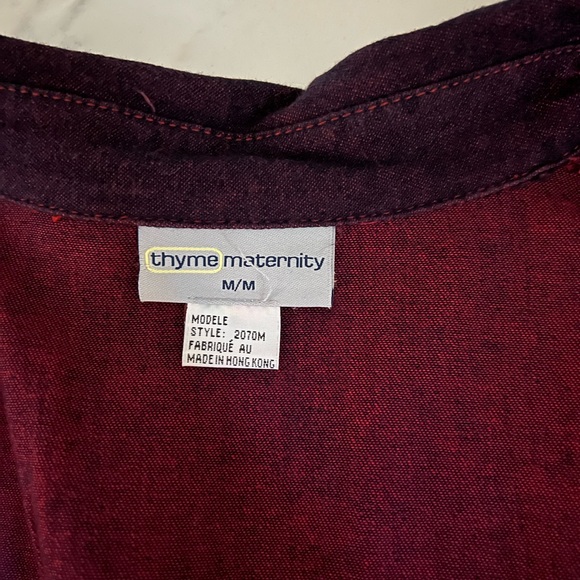 Vintage Y3K maternity collection, purple washed denim jacket - Picture 11 of 15